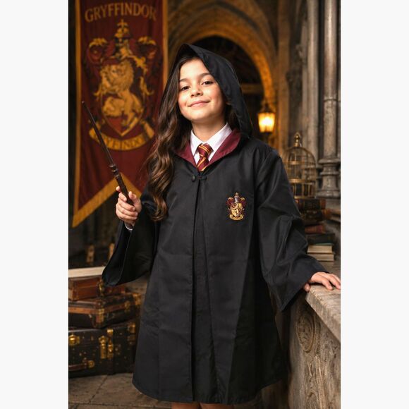 Wizarding World Of Harry Potter Other - Harry Potter Griffindor Universal Studios Black Wizard Clock Robe Kids Size XXXS